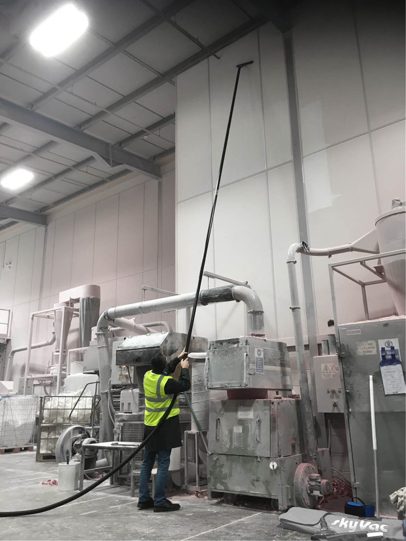 Zestaw do odkurzania wysokościowego skyVac® ATEX+ 44mm