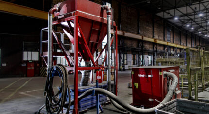 Odkurzacz przemysłowy stacjonarny z separatorem Disab