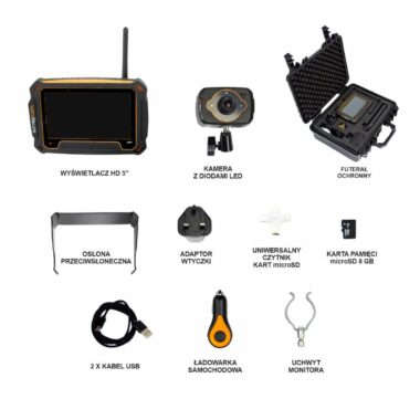 Surveycam zestaw inspekcyjny z opcja nagrywania