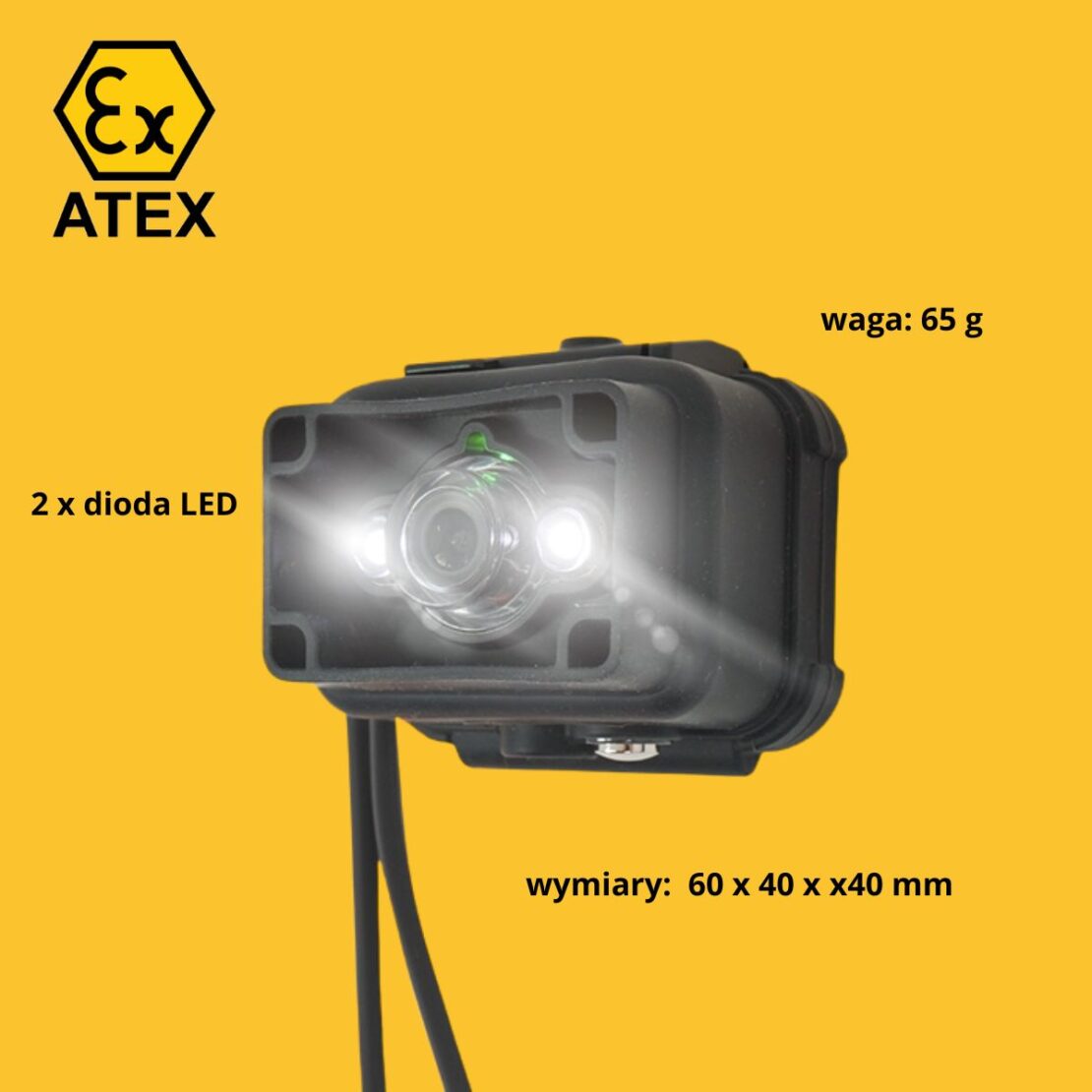 Kamera atex do wysokosciowego odkurzania